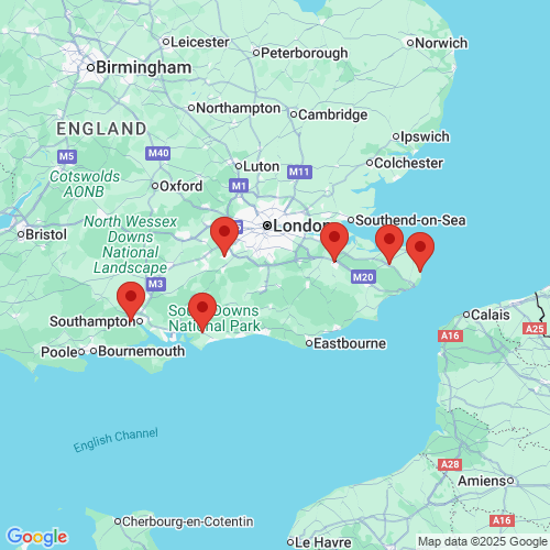 Map of Recent Inspections