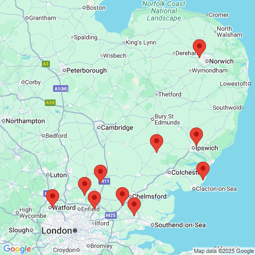 Map of Recent Inspections