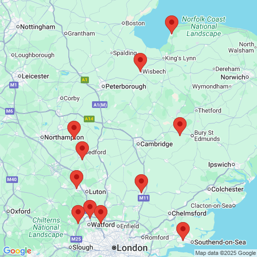 Map of Recent Inspections