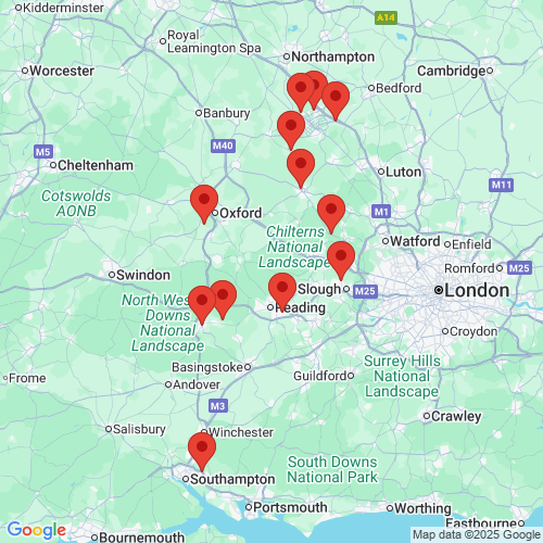 Map of Recent Inspections