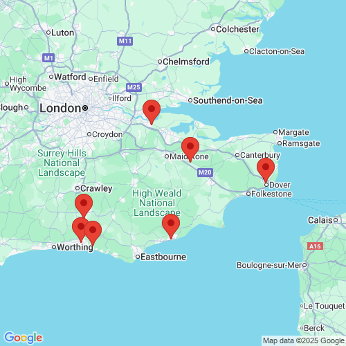 Map of Recent Inspections