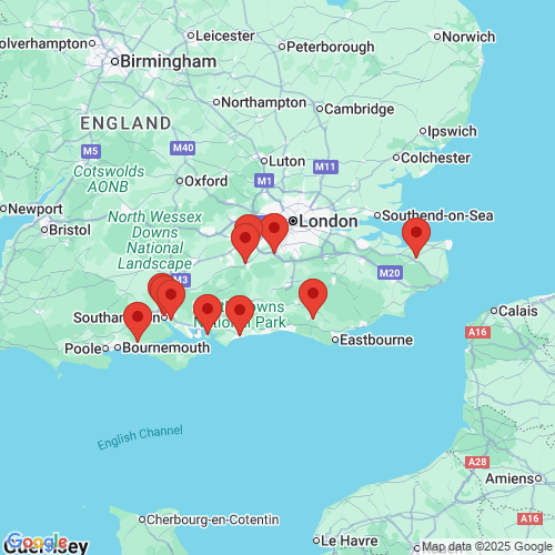 Map of Recent Inspections