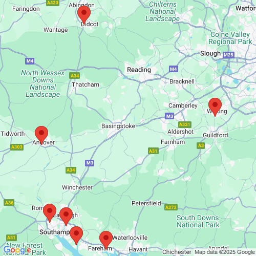 Map of Recent Inspections