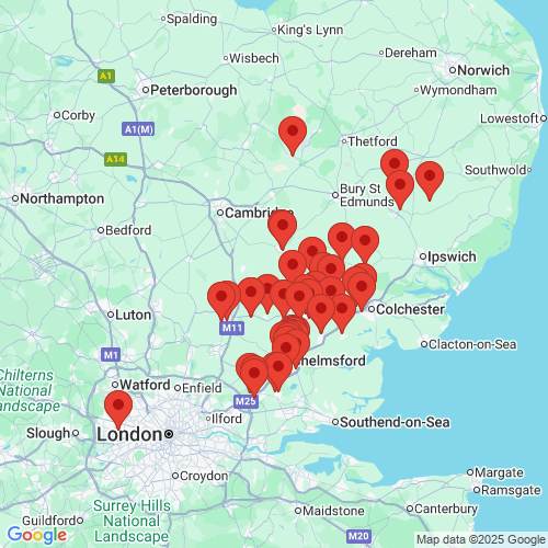 Map of Recent Inspections