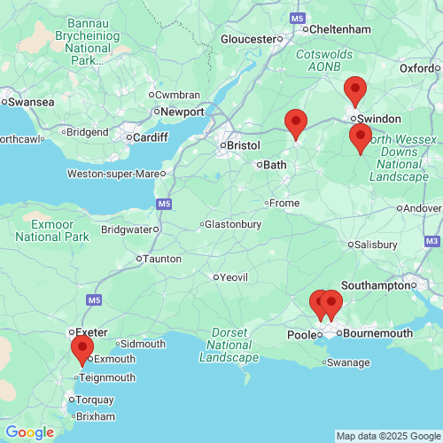 Map of Recent Inspections