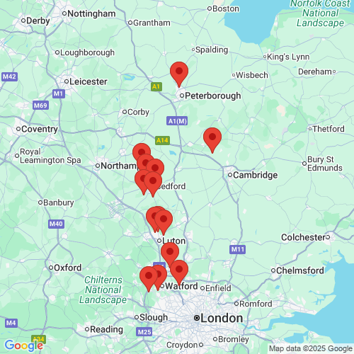 Map of Recent Inspections