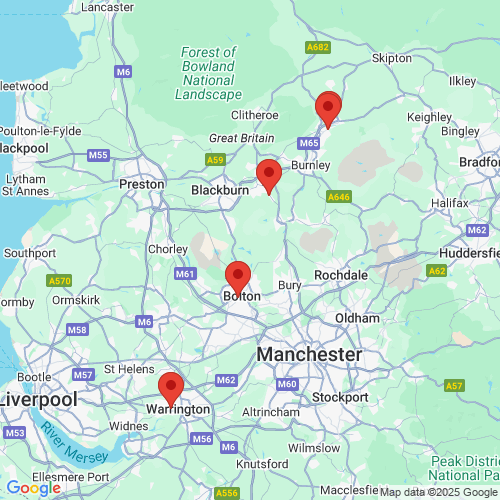 Map of Recent Inspections