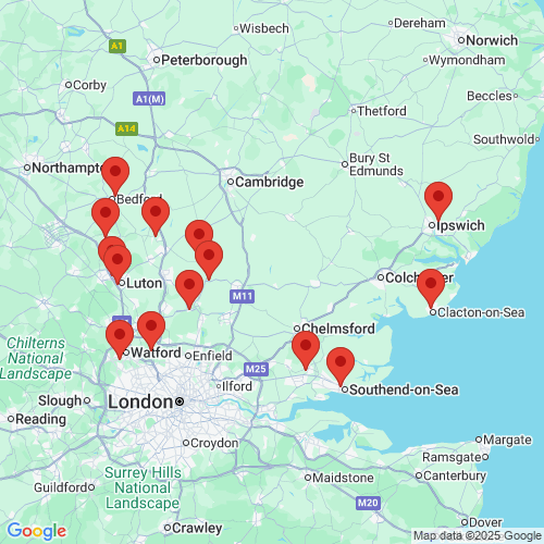 Map of Recent Inspections