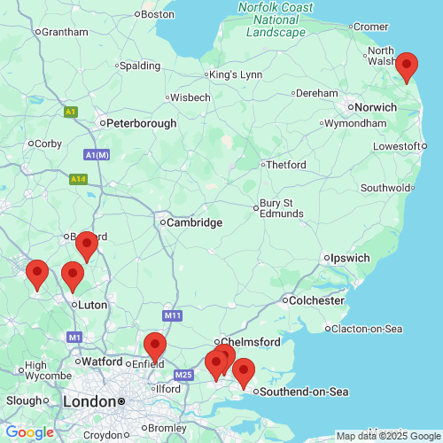 Map of Recent Inspections