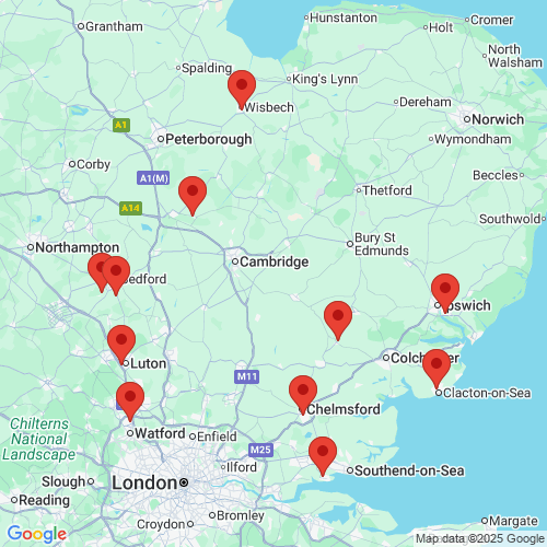 Map of Recent Inspections