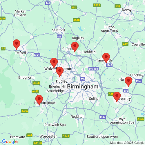 Map of Recent Inspections
