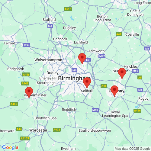 Map of Recent Inspections