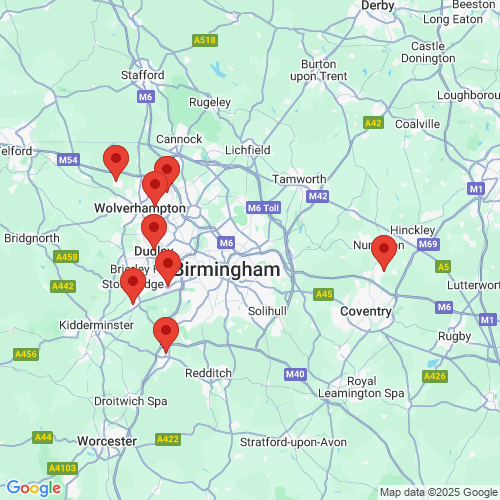 Map of Recent Inspections