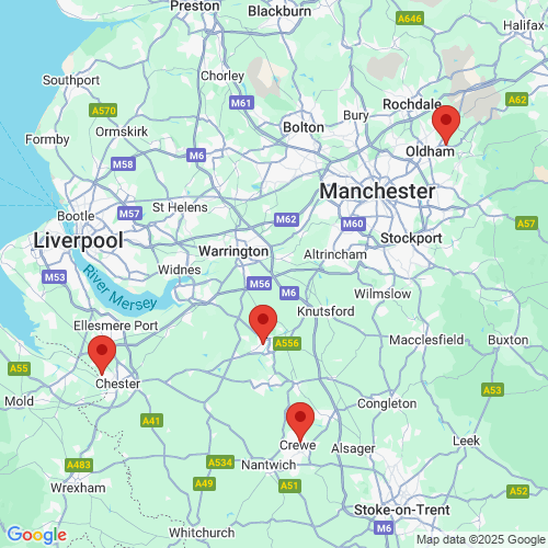Map of Recent Inspections