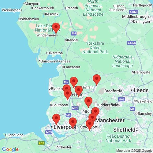 Map of Recent Inspections