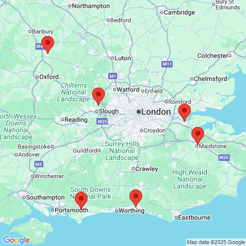 Map of Recent Inspections