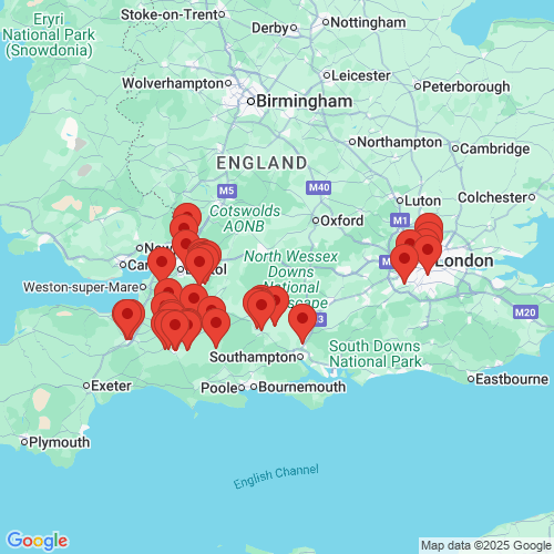 Map of Recent Inspections