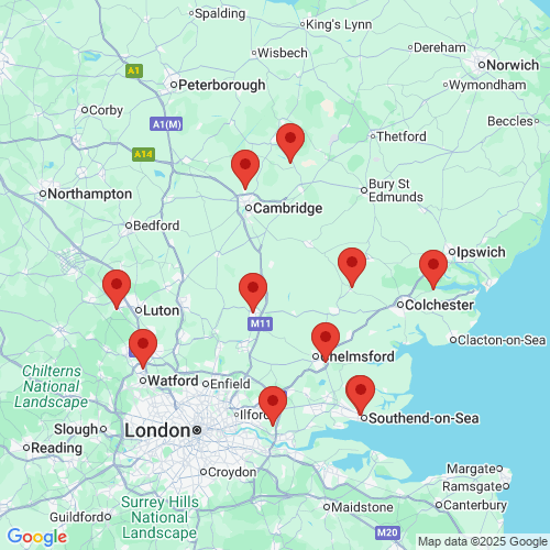 Map of Recent Inspections