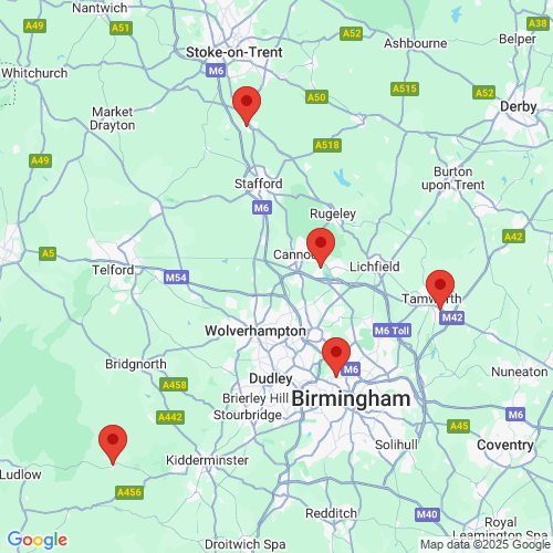 Map of Recent Inspections