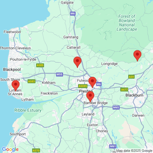 Map of Recent Inspections
