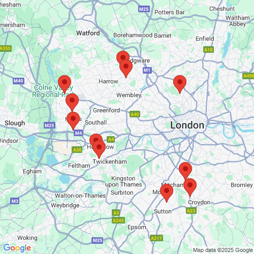 Map of Recent Inspections