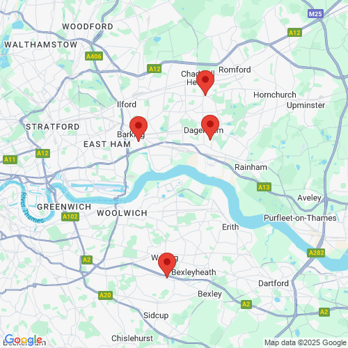 Map of Recent Inspections
