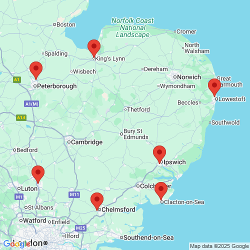 Map of Recent Inspections