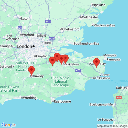 Map of Recent Inspections