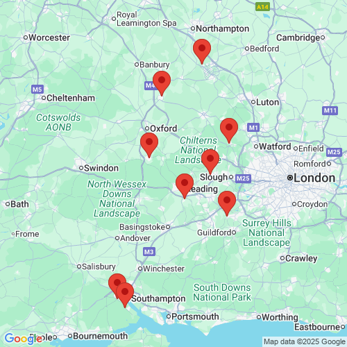 Map of Recent Inspections