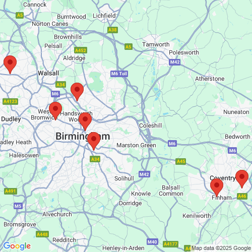 Map of Recent Inspections