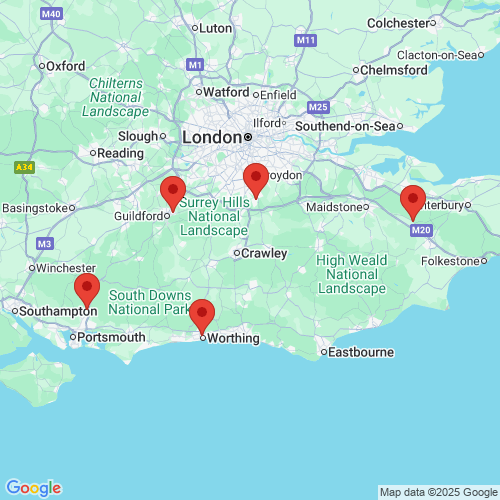 Map of Recent Inspections