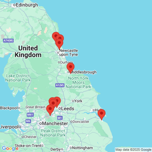 Map of Recent Inspections