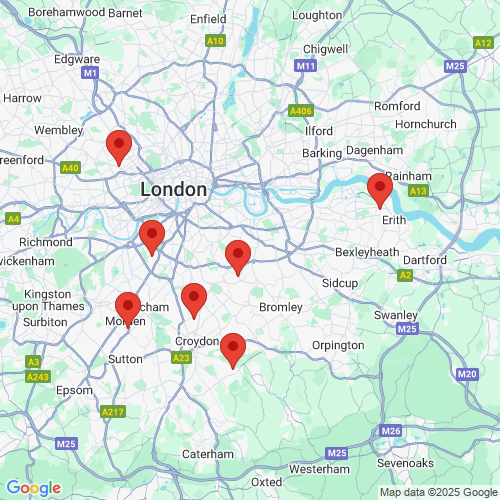 Map of Recent Inspections