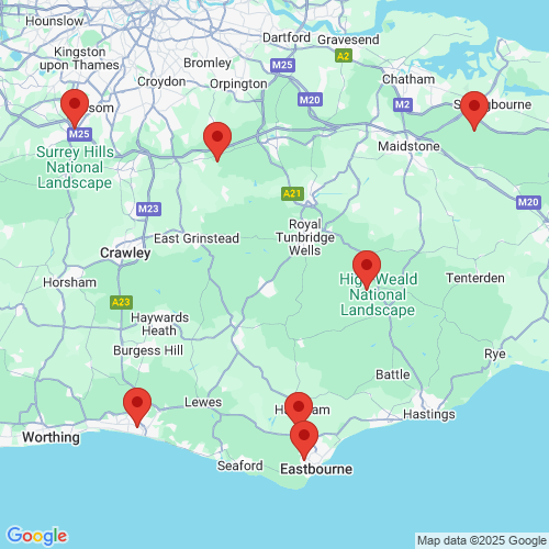 Map of Recent Inspections
