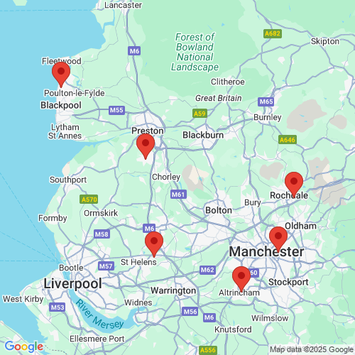 Map of Recent Inspections