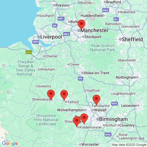 Map of Recent Inspections