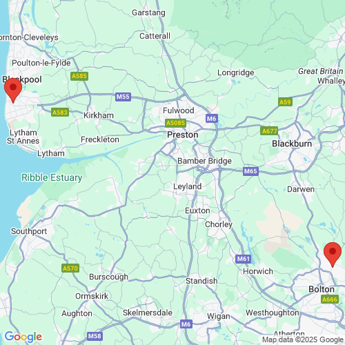Map of Recent Inspections