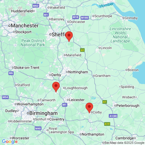 Map of Recent Inspections