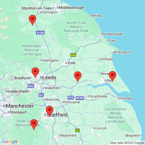 Map of Recent Inspections