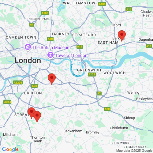 Map of Recent Inspections