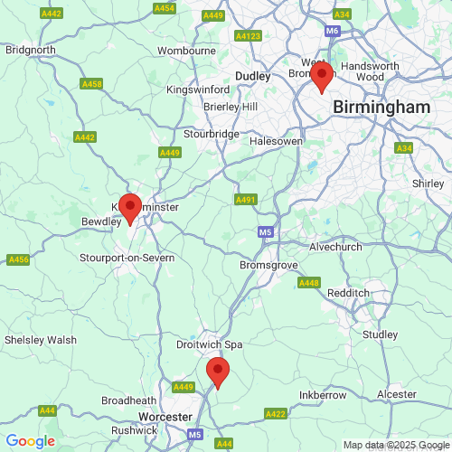 Map of Recent Inspections