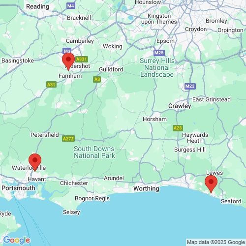 Map of Recent Inspections