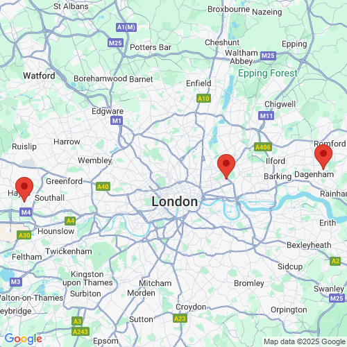 Map of Recent Inspections