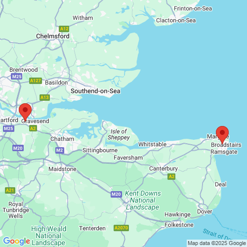 Map of Recent Inspections