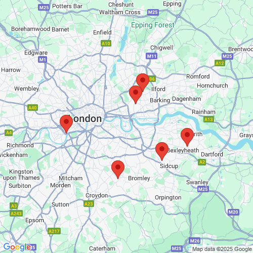 Map of Recent Inspections
