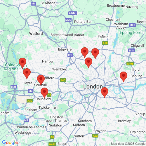 Map of Recent Inspections