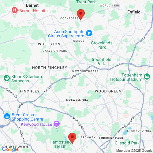 Map of Recent Inspections