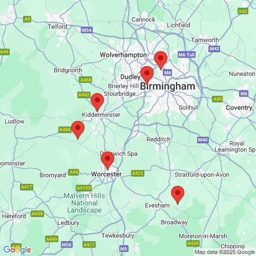 Map of Recent Inspections