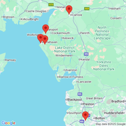 Map of Recent Inspections