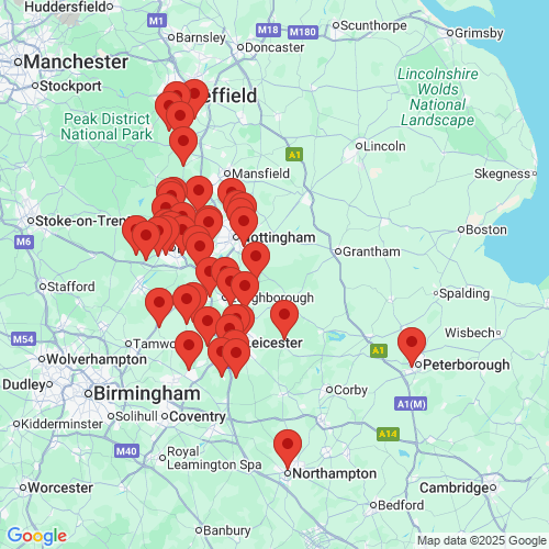 Map of Recent Inspections